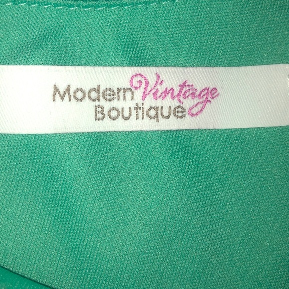 EUC MBV Pink/Teal Chevron Dress S - Picture 4 of 5